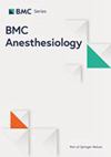 BMC Anesthesiology杂志封面